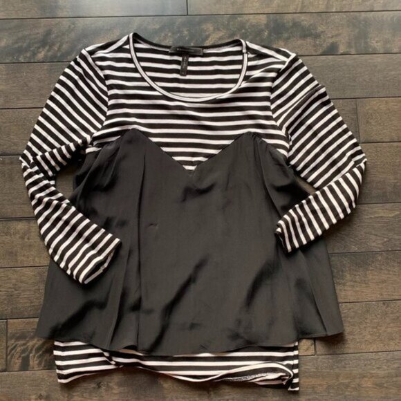 BCBGMaxAxria Silk Corset Top - Picture 1 of 2